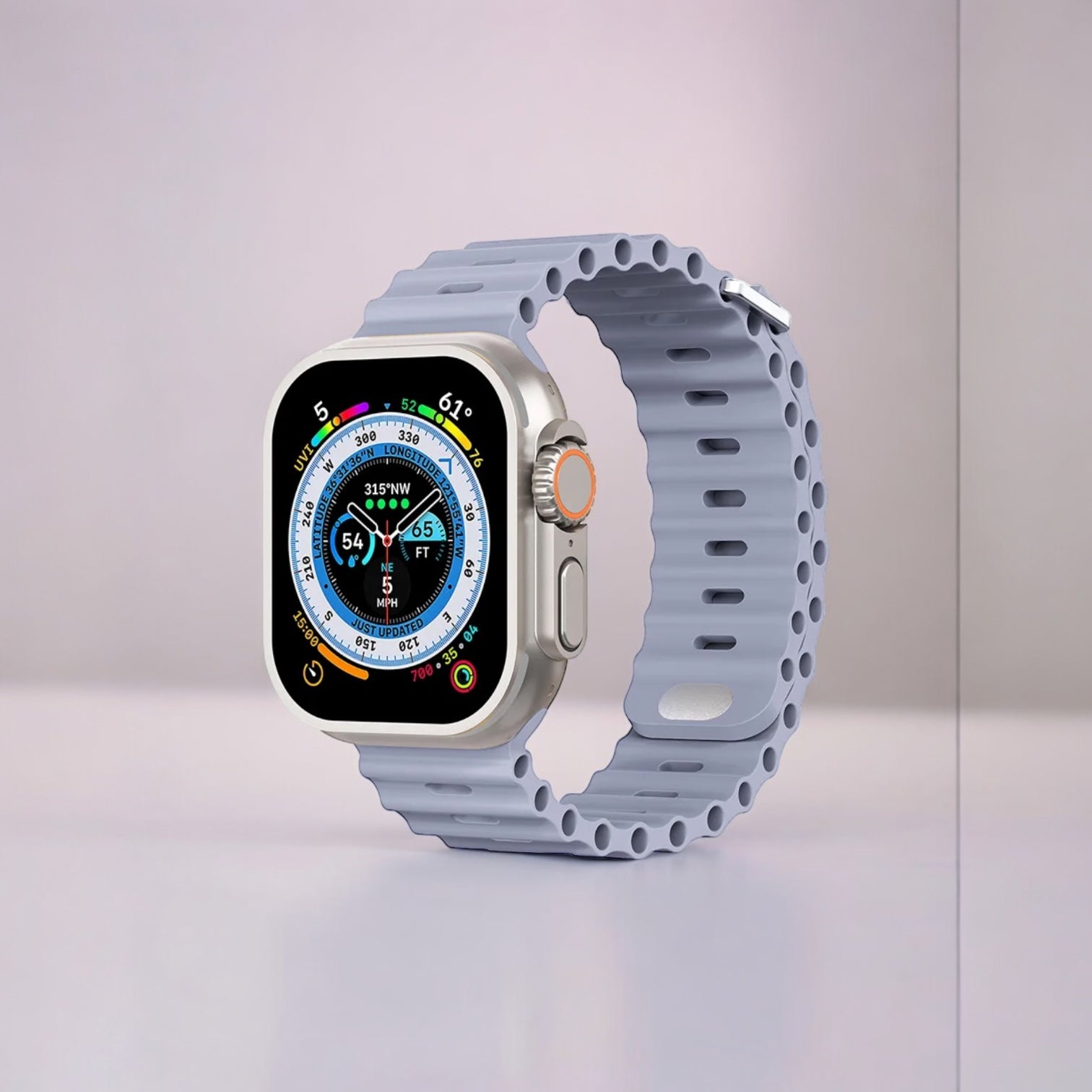 Apple Watch Silikon Dalgalı Kordon(Renk ve Beden Seçiniz)