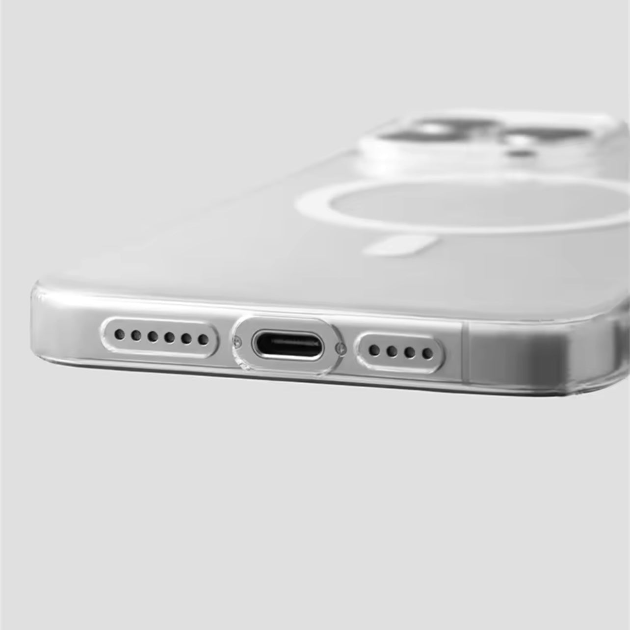 MUBI iPhone 16 Pro Ultra İnce SARARMAZ Şeffaf MagSafe Kılıf