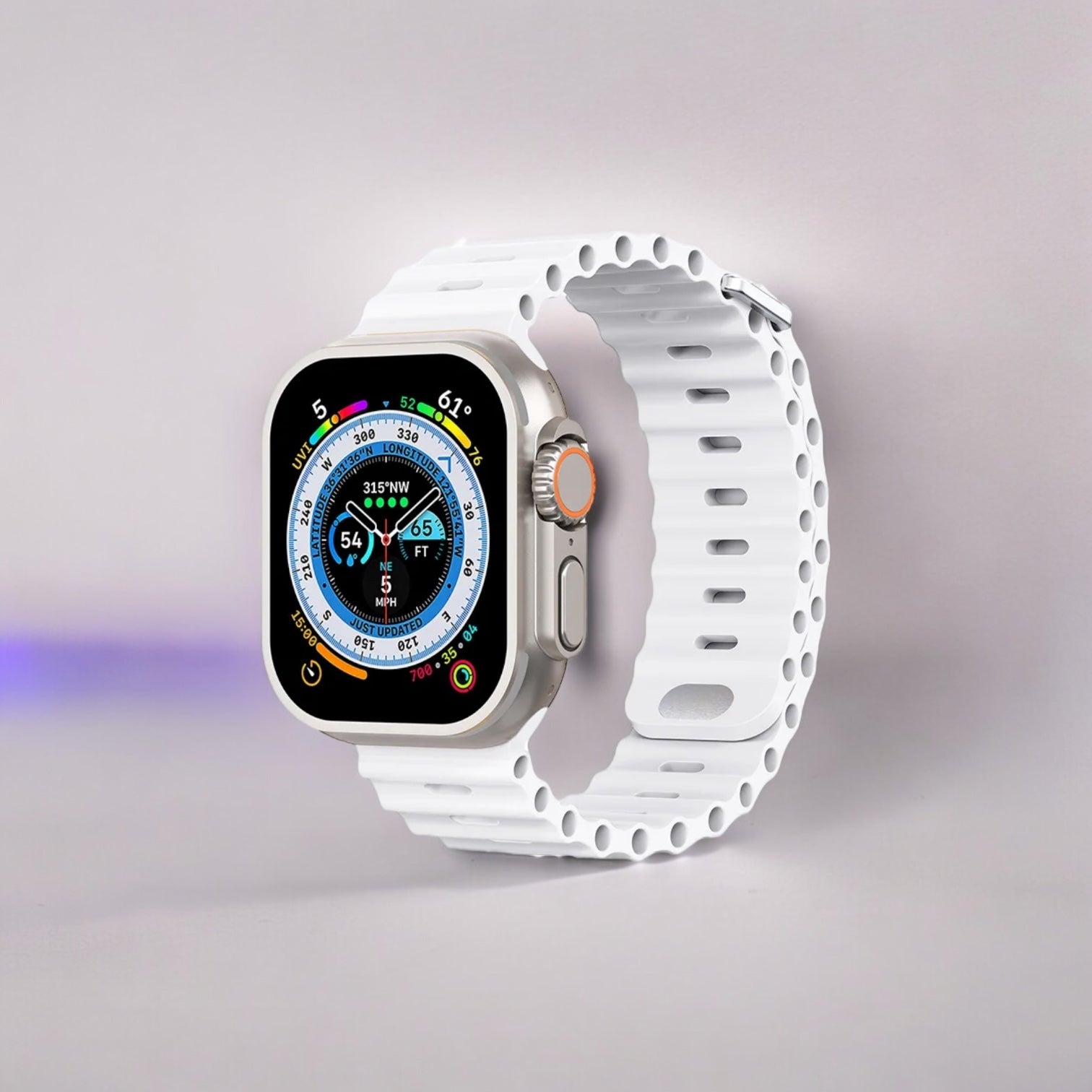 Apple Watch Silikon Dalgalı Kordon(Renk ve Beden Seçiniz)