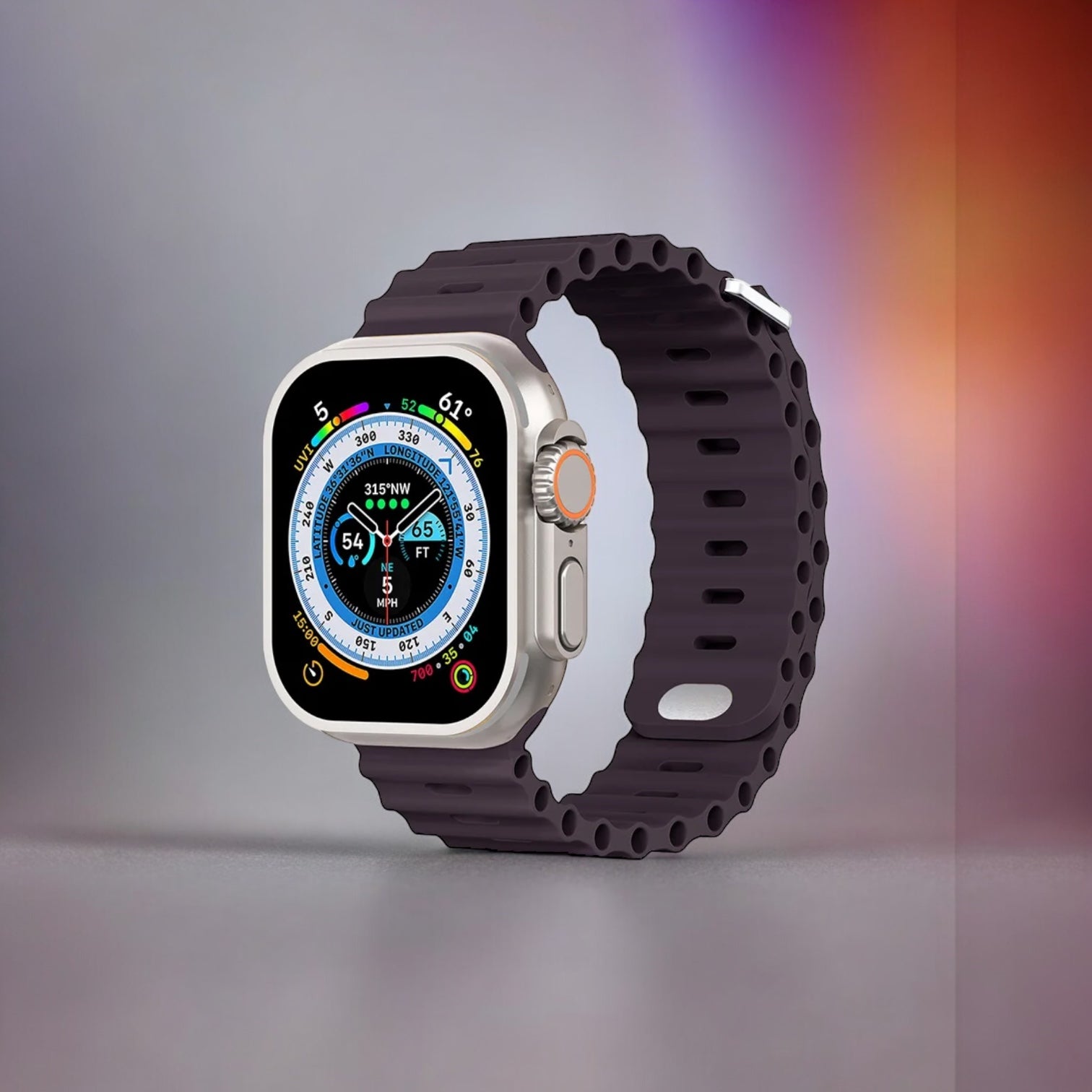 Apple Watch Silikon Dalgalı Kordon(Renk ve Beden Seçiniz)