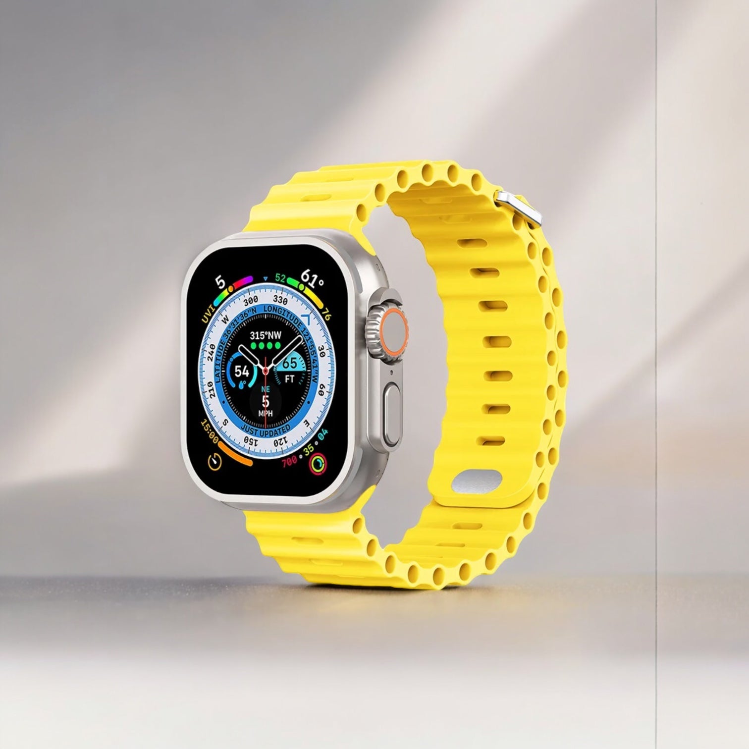 Apple Watch Silikon Dalgalı Kordon(Renk ve Beden Seçiniz)