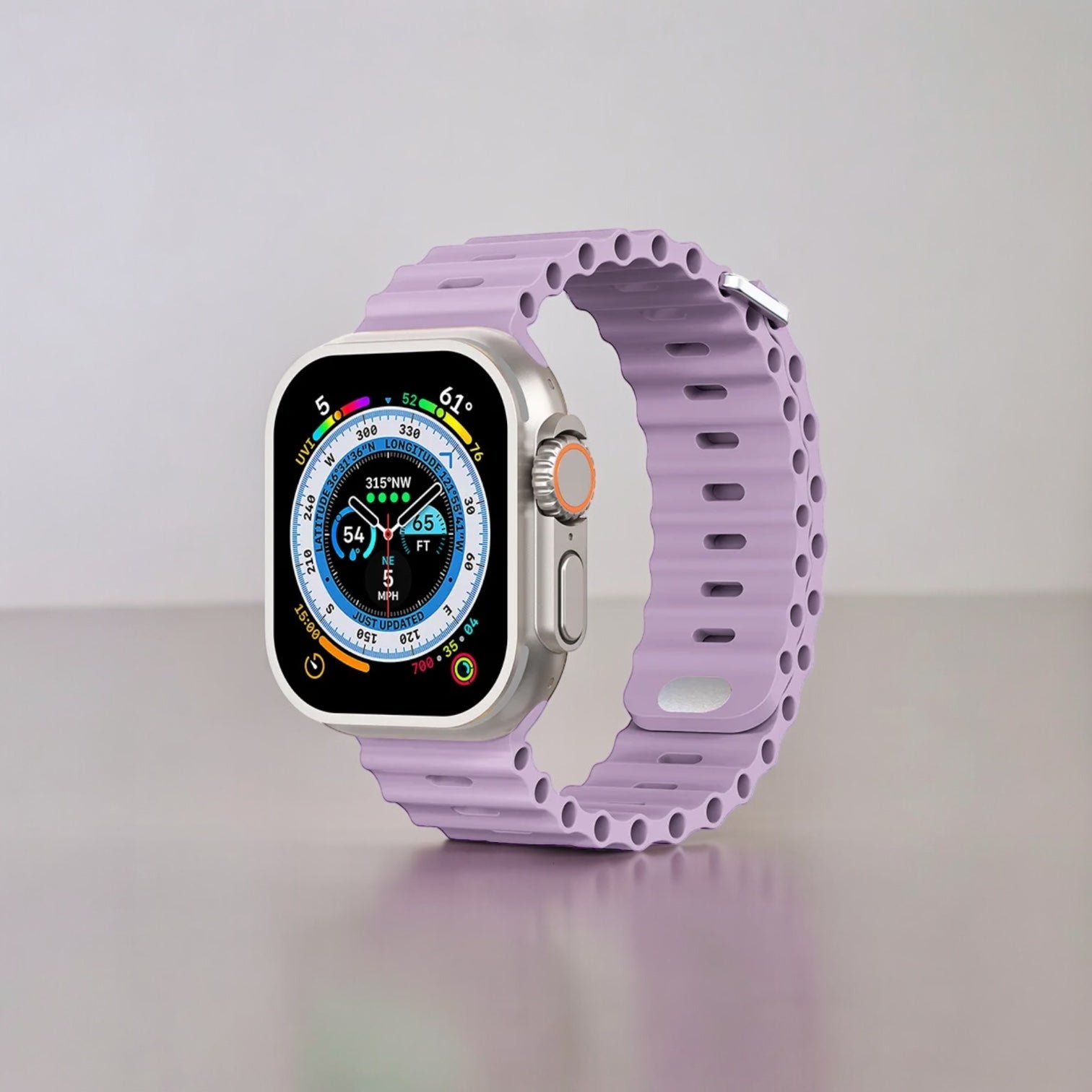 Apple Watch Silikon Dalgalı Kordon(Renk ve Beden Seçiniz)