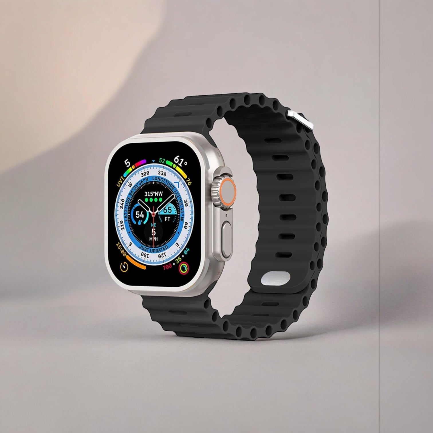 Apple Watch Silikon Dalgalı Kordon(Renk ve Beden Seçiniz)