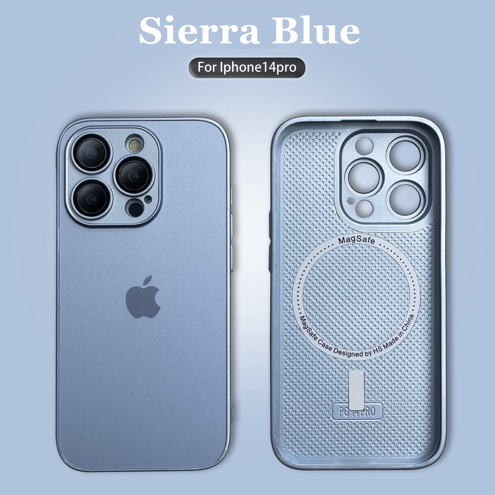 İphone Sierra Mavi AG GLASS Kapak